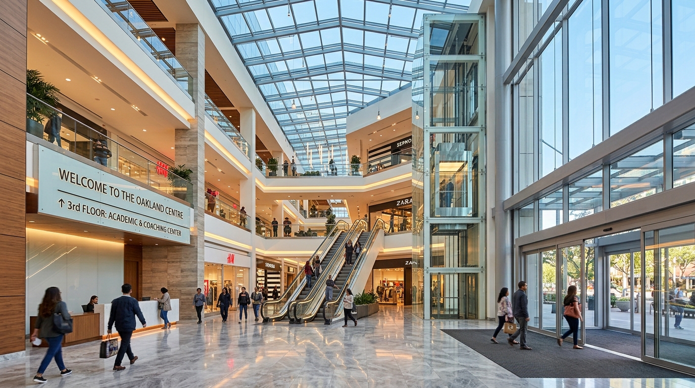 Mall Entrance & Escalators